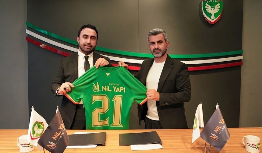 Amedspor’un 2026-2027 sezonundaki forma sırt sponsoru belli oldu