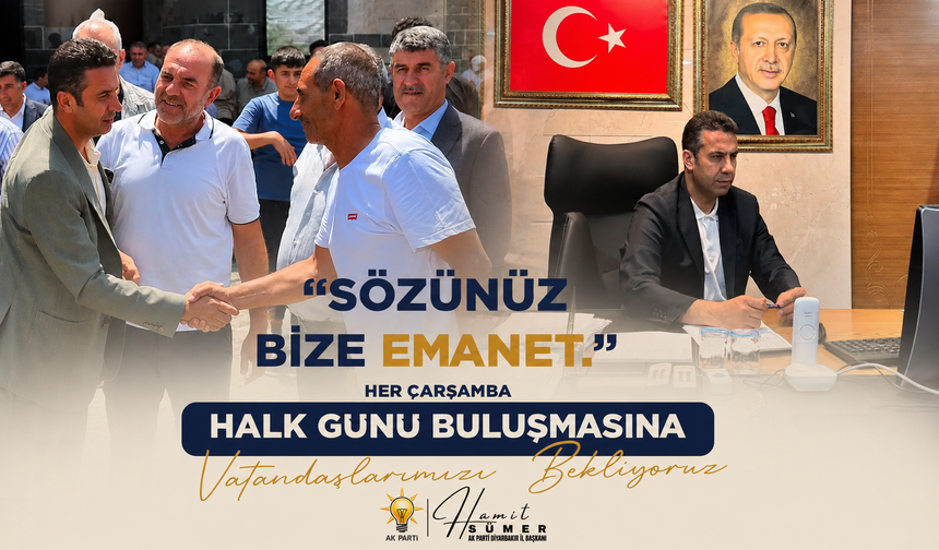 AK Parti Diyarbakır'da Halk Buluşması düzenleniyor