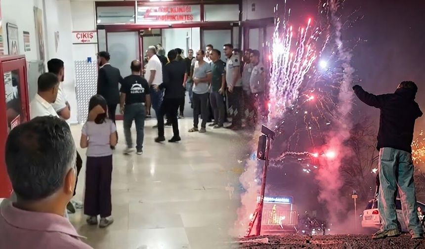 Diyarbakır’da havai fişek faciası: Ateşlediği fişek yüzüne isabet etti