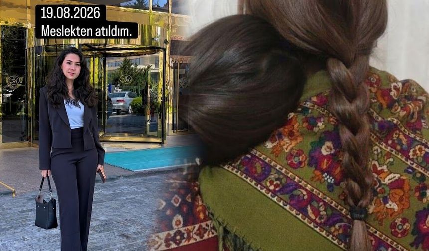 Saç örgüsü kampanyasına katılmıştı: Hemşire İkra Avcı meslekten çıkarıldı