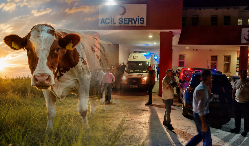 Diyarbakır'da huysuzlaşan inek dehşeti! Sahibini ağır yaraladı