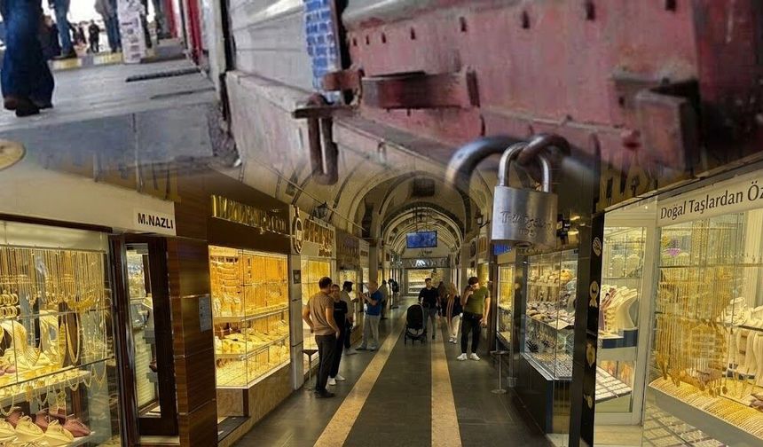 Diyarbakır’da kuyumculardan kritik karar: Bugün tüm kepenkler kapanıyor