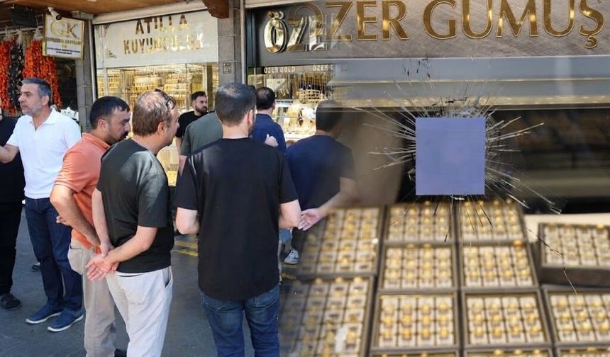 Diyarbakır Sur’da kuyumcu dükkanına silahlı saldırı