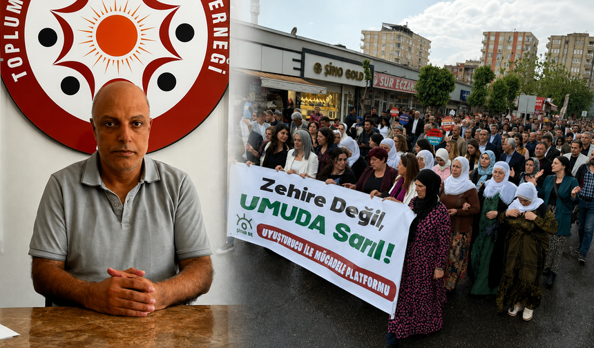 Diyarbakır’da uyuşturucuyla mücadele için çağrı: Öfke örgütlenmeye, örgütlenme mücadeleye dönüşmeli