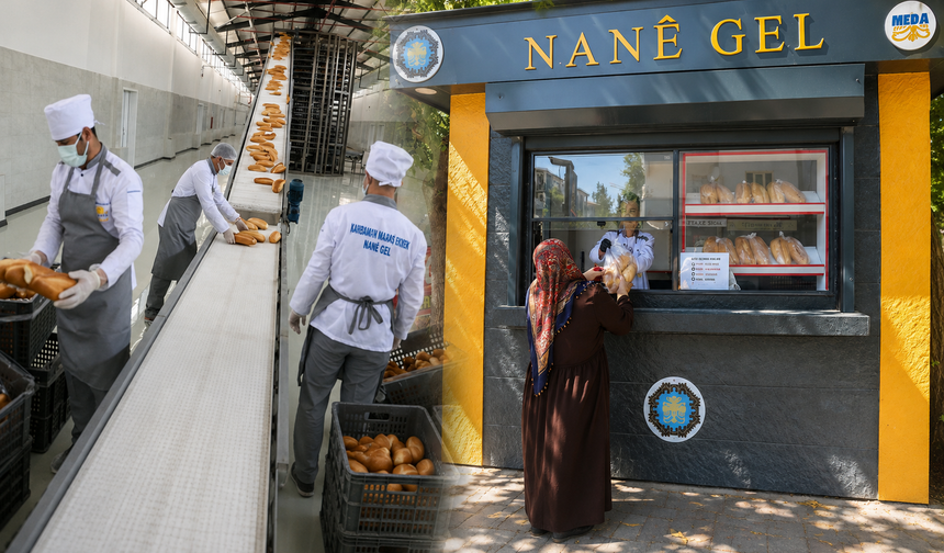 Diyarbakır'da 10 liralık halk ekmek vatandaşın yüzünü güldürdü