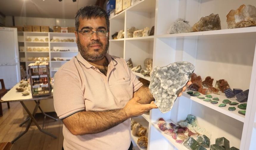 Ayağının takıldığı taş sayesinde ticarete atıldı