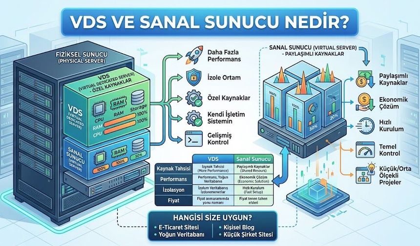 VDS Nedir? VDS Kiralama Firmaları Karşılaştır