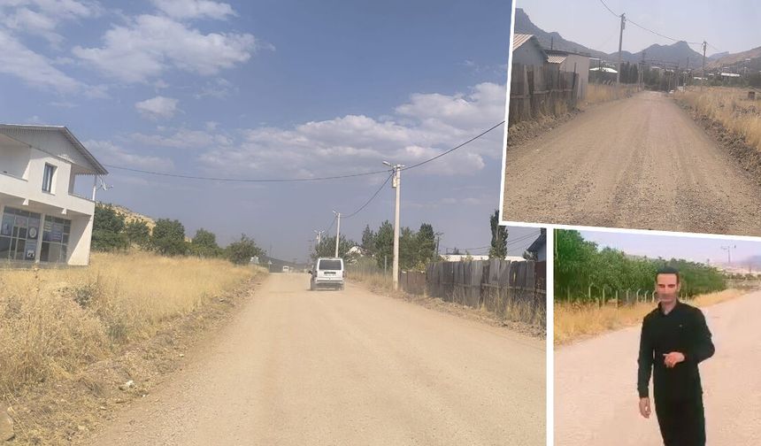 Diyarbakır Hazro’da 20 kilometrelik yol tepkisi: 2 aydır çalışma yok, köylüler mağdur