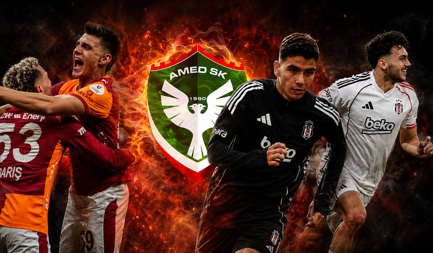 Amedspor’un transfer listesi ortaya çıktı: Beşiktaş ve Galatasaray’dan 3 isim