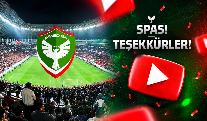 Amedspor’dan dijitalde bir büyük başarı daha