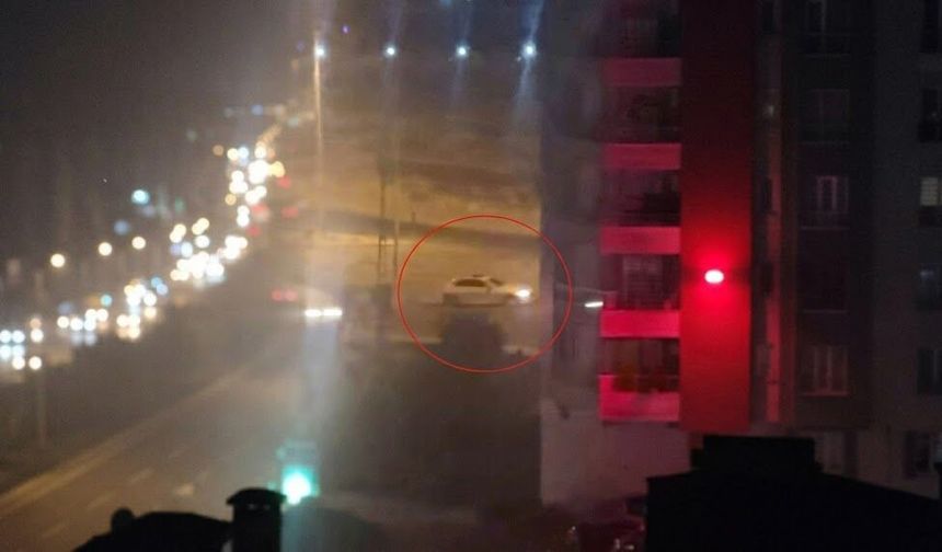 Diyarbakır’da gece saatlerinde drift şovu: Vatandaşlar rahatsız oldu