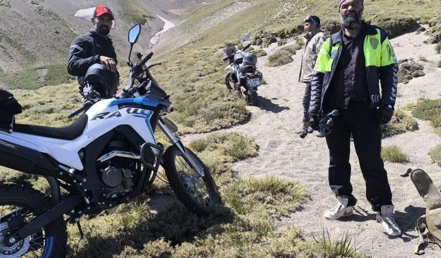 Süphan Dağı'na motorlu tırmanış
