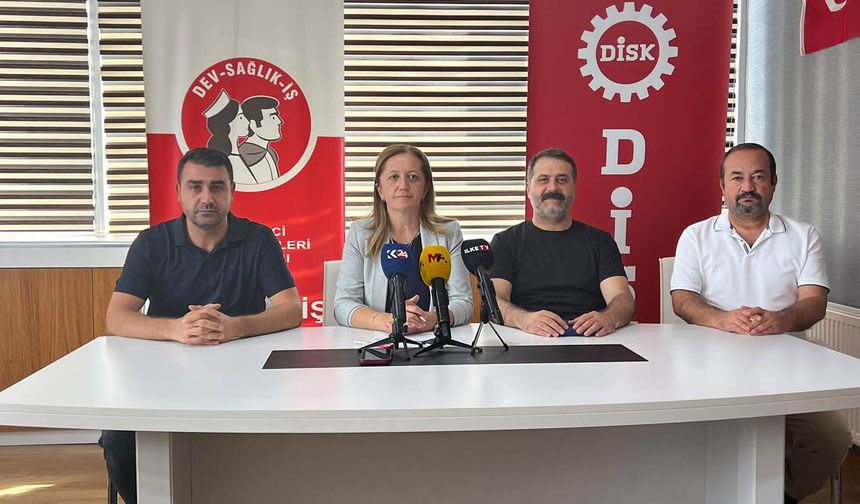 DİSK Genel Başkanı Diyarbakır’da konuştu; “Dicle Üniversitesi Hastanesi'nde yetkiyi aldık, birlikte kazanacağız"