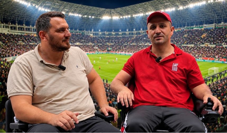 Görüntülerin odağındaki engelli taraftarlar ilk kez Öz Diyarbakır’a konuştu: Emekleyerek girdik