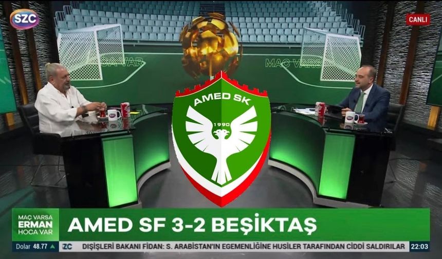 Erman Toroğlu: Amedspor hakeme rağmen kazandı
