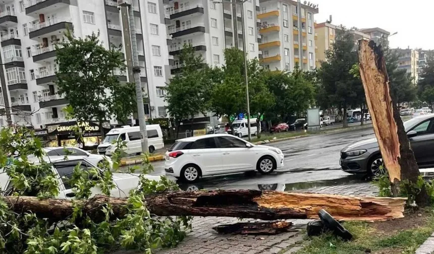 Meteoroloji gün ve saat verdi Diyarbakır’da fırtına uyarısı