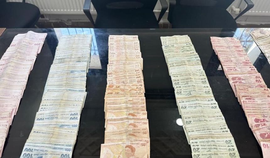 Dilencinin üzerinden bakın ne kadar çıktı?