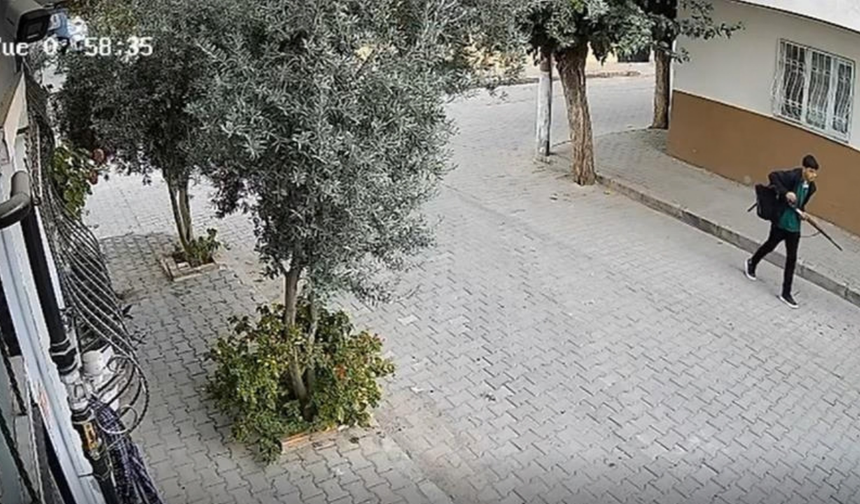 Manisa’da okul saldırganının yeni görüntüsü ortaya çıktı