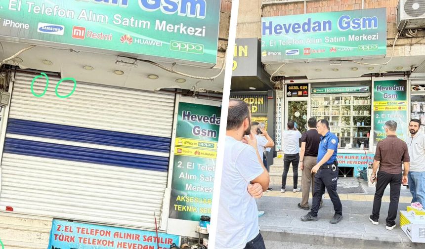 Diyarbakır’da telefoncu dükkanına saldırı: Bu açık bir tehdittir