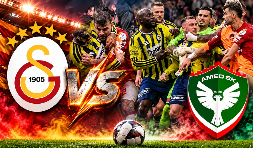 Derbinin faturası ağır oldu! Galatasaray'ın yıldızı Amedspor maçında oynayamayacak