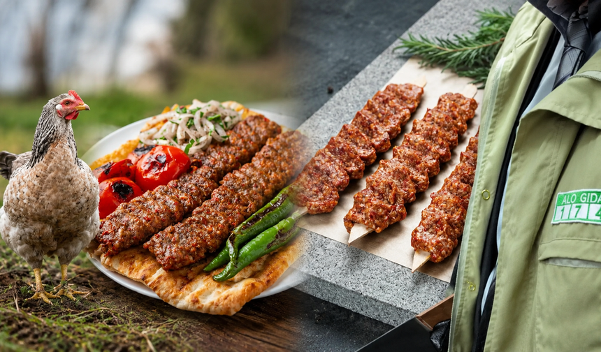 Bakanlık açıkladı: Diyarbakır'da Adana kebapta kanatlı et tespit edildi