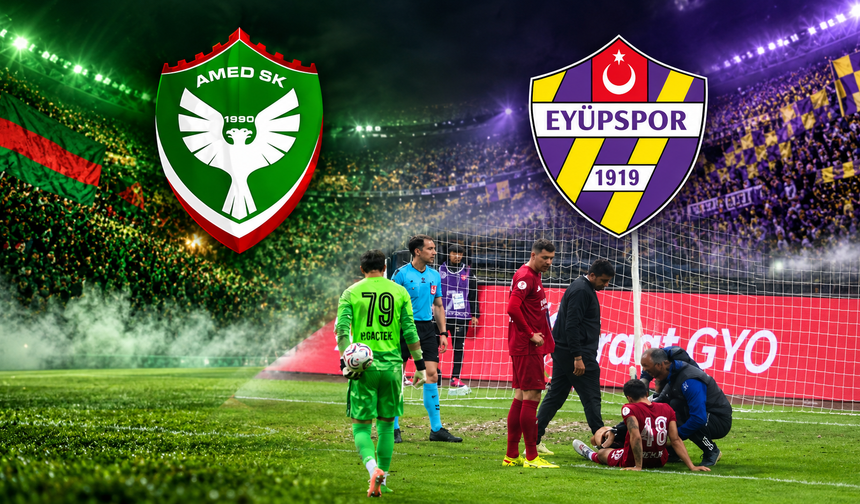 Eyüpspor’un maçı yarıda kaldı! Amedspor maçı öncesi ne olacak?