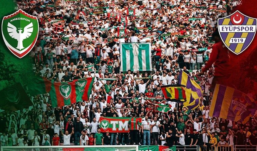 Diyarbakır’da gözler bu maçta: Amedspor – Eyüpspor biletleri satışa çıktı