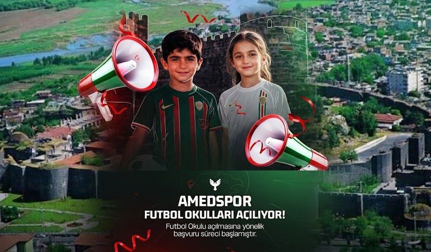Amedspor Futbol Okulları başlıyor: Türkiye genelinde başvurular açıldı
