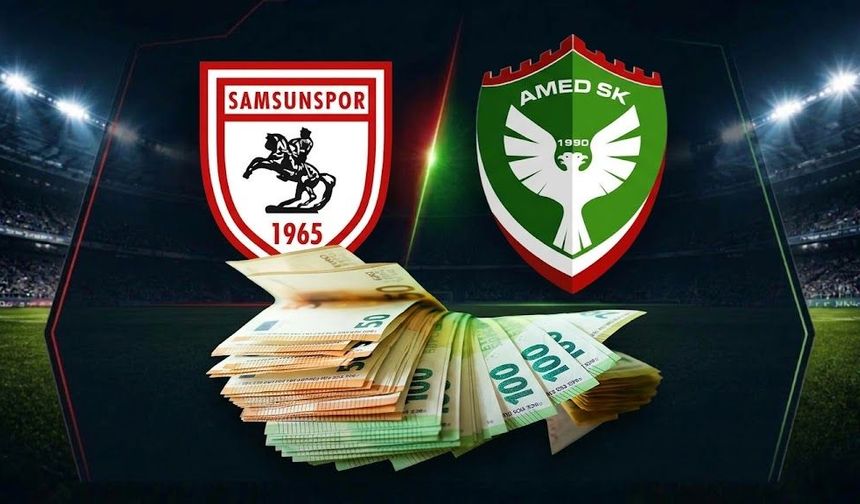 Samsunspor ile Amedspor’un kadro değerleri açıklandı: Arada büyük fark var