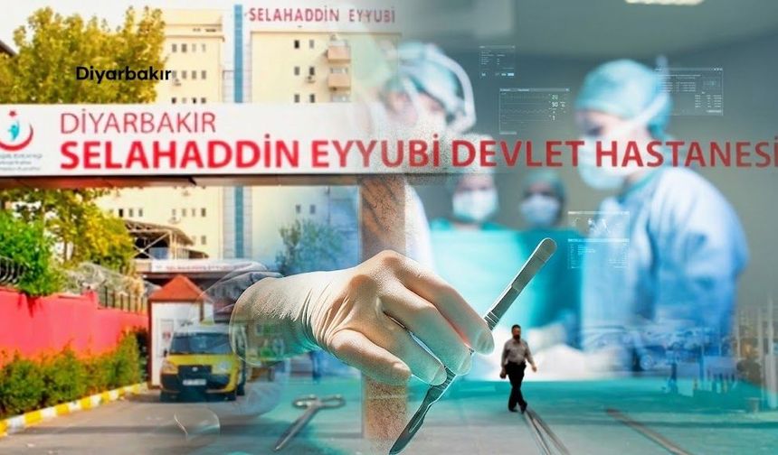 Diyarbakır’ın ikinci büyük hastanesinde kriz iddiası! Ameliyatlar neden durdu?