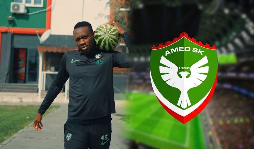 Amedspor’da Diagne’den karpuzlu gönderme: Mesajın adresi kim?