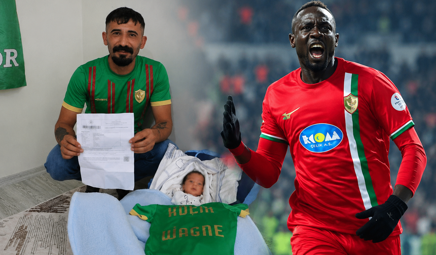 Diyarbakır’da Amedspor sevgisi: Bebeğine “Mbaye Diagne” adını verdi