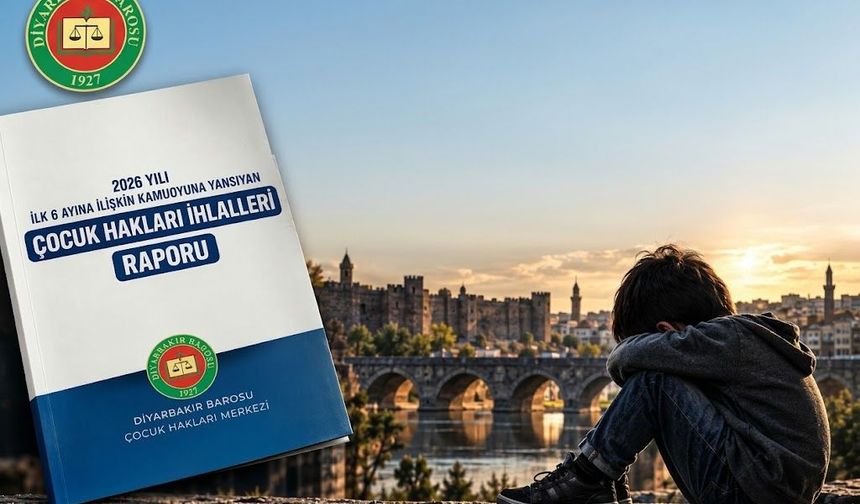Diyarbakır Barosu’ndan çocuk hakları raporu: 568 vaka kayıtlara geçti
