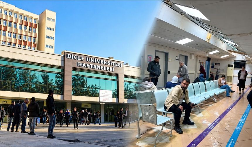 Diyarbakır’da Tıp Fakültesi polikliniklerini su bastı