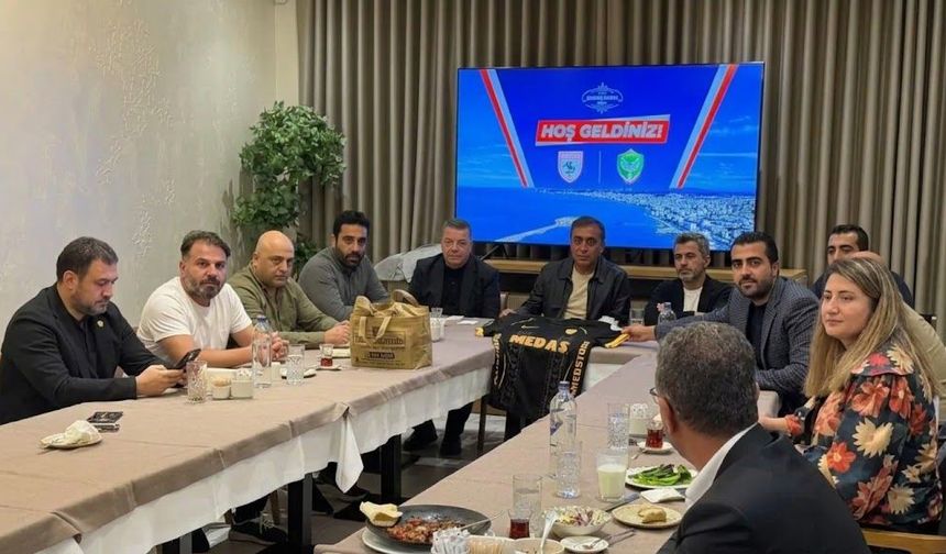 Samsunspor ve Amedspor yönetiminden dostluk buluşması