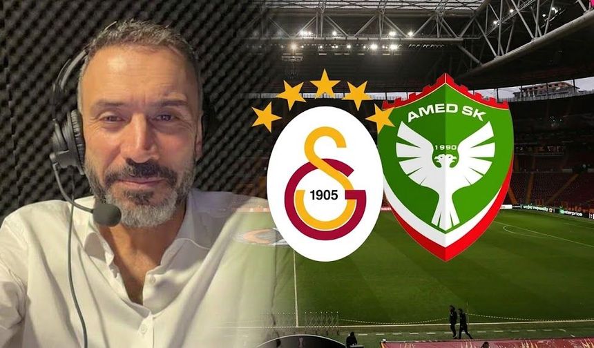 Diyarbakır’da maç kazanmak zor! Ertem Şener’den Galatasaray’a uyarı