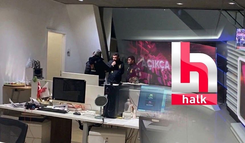 Halk TV’ye kayyum atandı: Polis baskını sonrası yayın kesildi