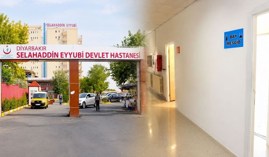 Diyarbakır’da hastanede ‘mescit’ kaldırıldı iddiası: Sağlık Müdürlüğü açıklama yapacak mı?