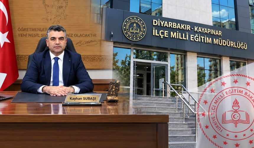 Diyarbakır’da İlçe Milli Eğitim Müdürü görevden alındı