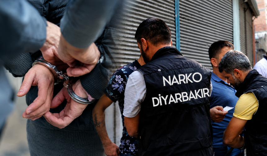 Diyarbakır’da uyuşturucu operasyonunun bilançosu açıklandı