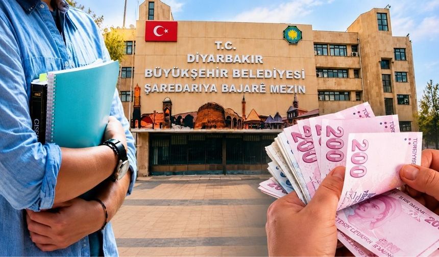 Diyarbakır’da üniversite öğrencilerine 25 bin TL eğitim desteği