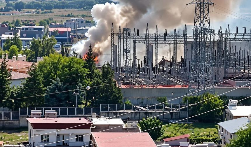 Diyarbakır’da trafo patladı: Kent elektriksiz kaldı