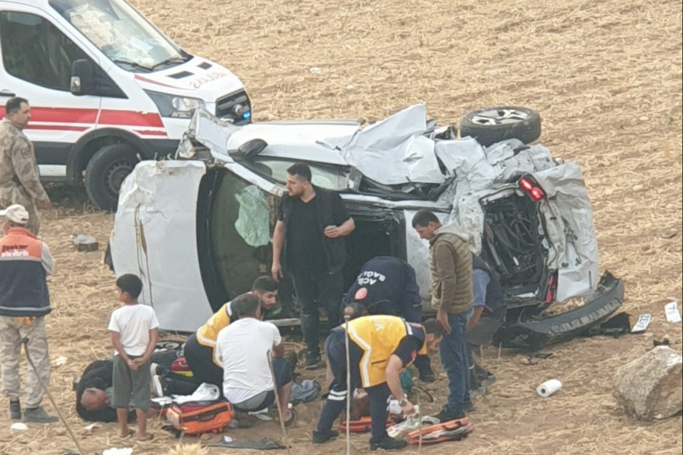 Ambulans Diyarbakır Kaza1