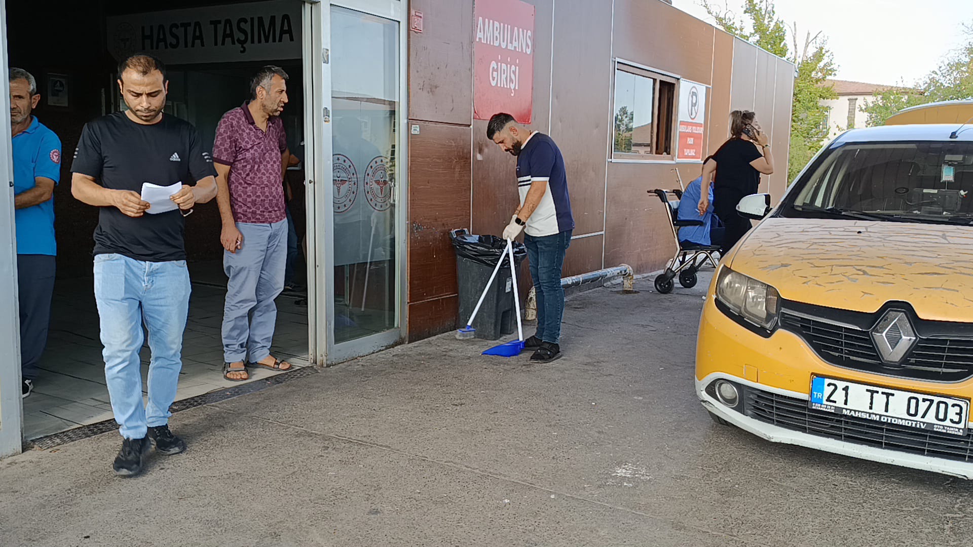 Diyarbakır Ambulans Giriş Temizlik