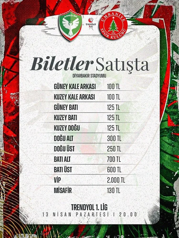Amedspor Bilet-1