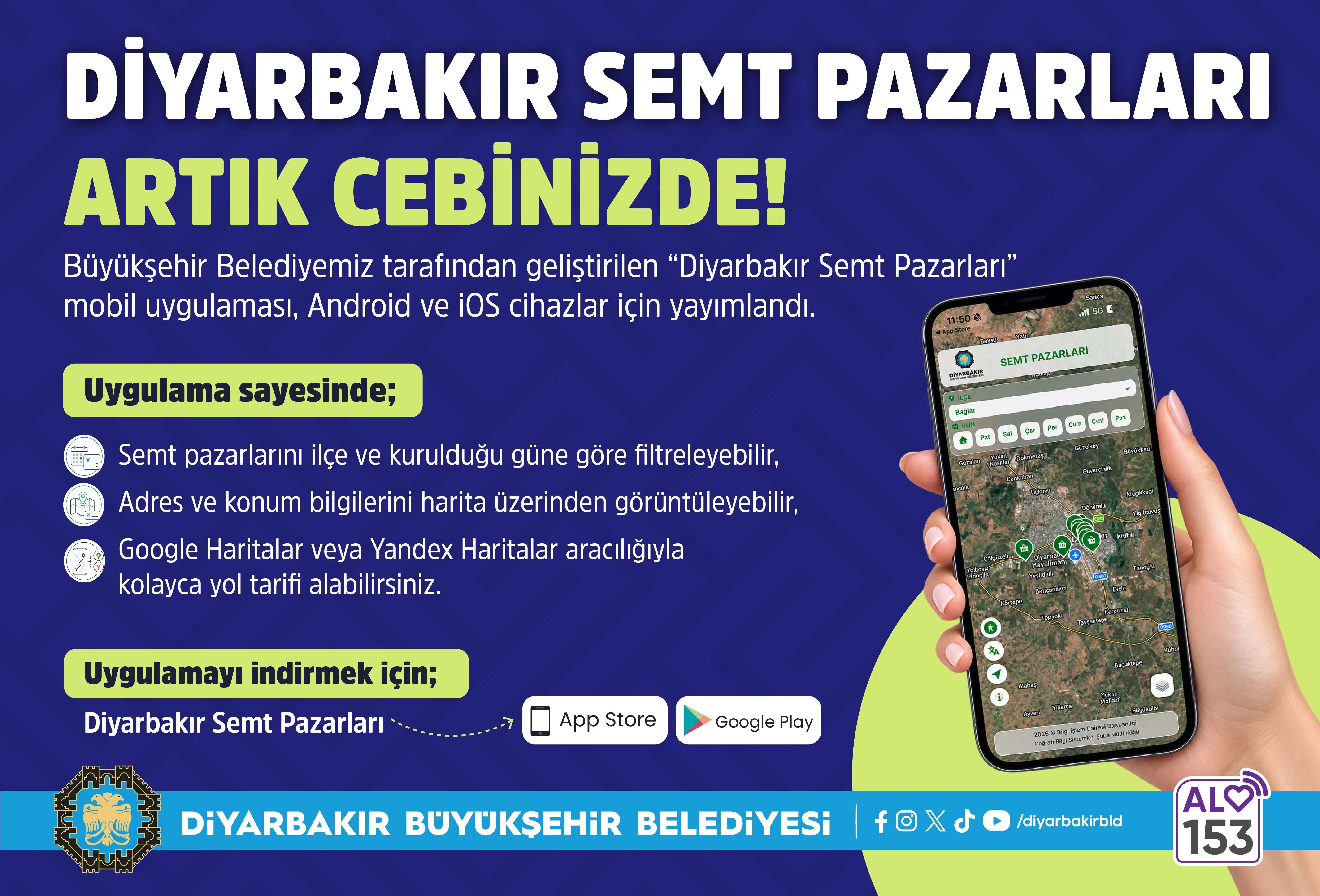 Diyarbakır Semt Pazar Uygulama