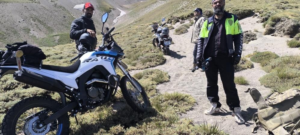 Süphan Dağı'na motorlu tırmanış