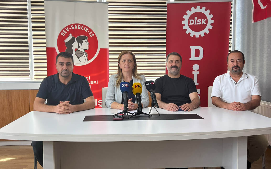DİSK Genel Başkanı Diyarbakır’da konuştu; “Dicle Üniversitesi Hastanesi'nde yetkiyi aldık, birlikte kazanacağız"
