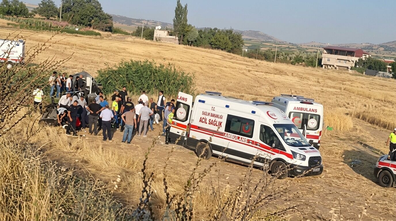 Diyarbakır Lice’de feci kaza: 1’i ağır 6 yaralı