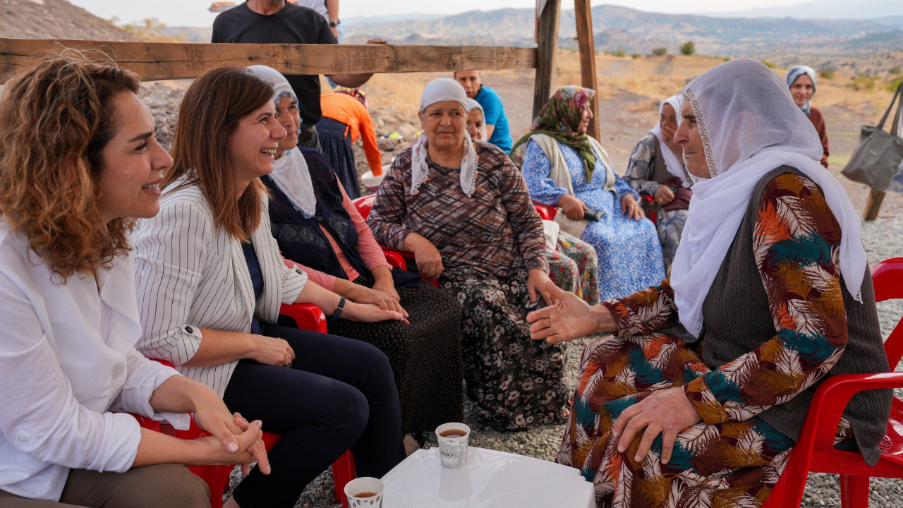 Diyarbakır’da GES nöbetine Eşbaşkanlardan destek